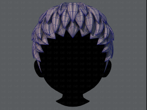 3d hair style for boy v53 3D Модель