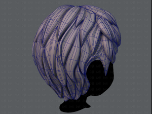 3d hair style for boy v53 3D Модель