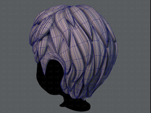 3d hair style for boy v53 3D Модель