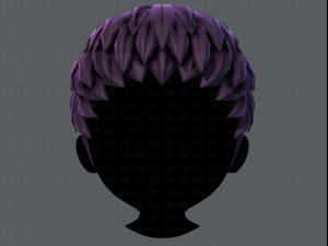 3d hair style for boy v53 3D Модель