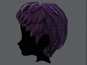 3d hair style for boy v53 3D Model