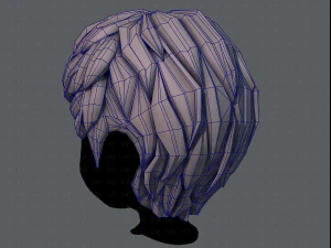 3d hair style for boy v53 3D Model