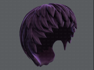 3d hair style for boy v53 3D Модель