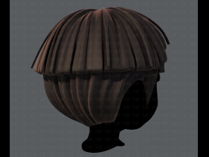 3d hair style for boy v54 Modello 3D