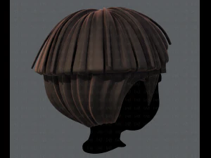3d hair style for boy v54 3D Model