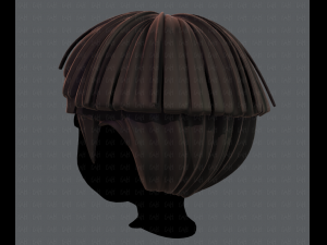 3d hair style for boy v54 Modello 3D