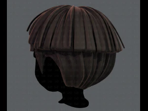 3d hair style for boy v54 3D Model