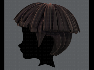 3d hair style for boy v54 Modello 3D