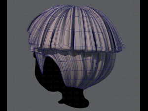 3d hair style for boy v54 3D Model