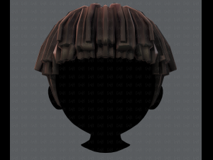 3d hair style for boy v54 Modello 3D
