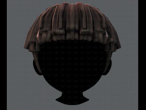 3d hair style for boy v54 3D Model