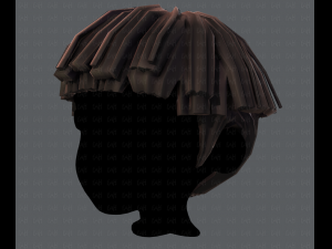 3d hair style for boy v54 Modello 3D