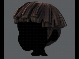 3d hair style for boy v54 3D Model