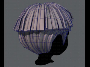 3d hair style for boy v54 3D Model