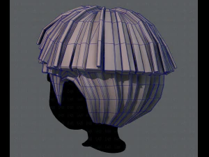 3d hair style for boy v54 3D Model