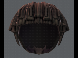 3d hair style for boy v54 Modello 3D