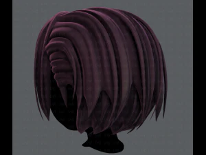 3d hair style for boy v55 3D Model