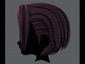 3d hair style for boy v55 3D Model