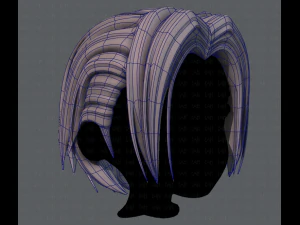 3d hair style for boy v55 3D Model