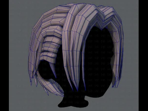 3d hair style for boy v55 3D Model