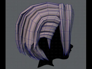 3d hair style for boy v55 3D Model