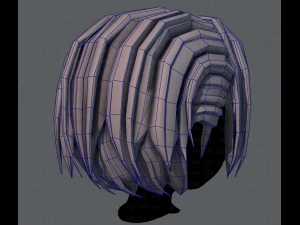 3d hair style for boy v55 3D Model