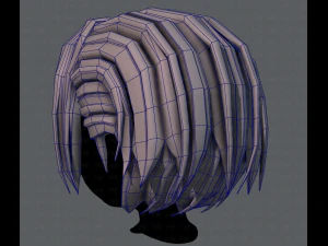 3d hair style for boy v55 3D Model