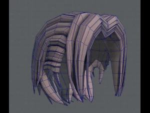 3d hair style for boy v55 3D Model