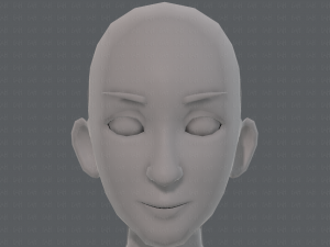 base mesh man character v17 3D Model
