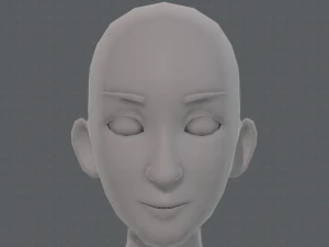 base mesh man character v17 3D Model