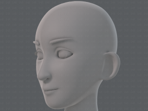 base mesh man character v17 3D Model