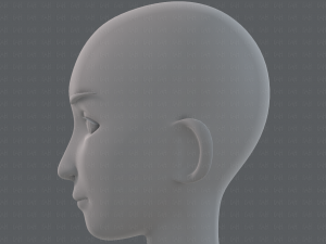 base mesh man character v17 3D Model