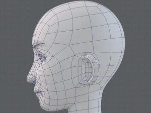 base mesh man character v17 3D Model
