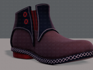 shoes cartoonv39 3D Model