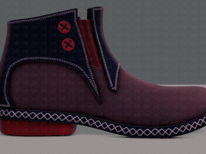 shoes cartoonv39 3D Model