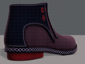 shoes cartoonv39 3D Model