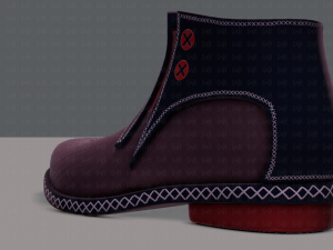 shoes cartoonv39 3D Model
