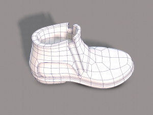 shoes cartoonv39 3D Model