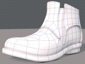 shoes cartoonv39 3D Model