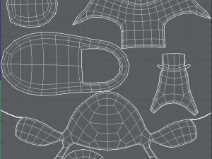 shoes cartoonv39 3D Model