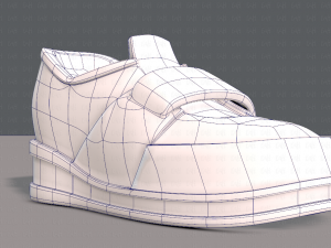shoes cartoonv40 3D Model