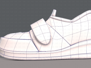 shoes cartoonv40 3D Model