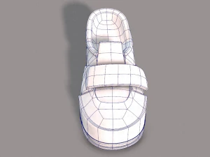 shoes cartoonv40 3D Model