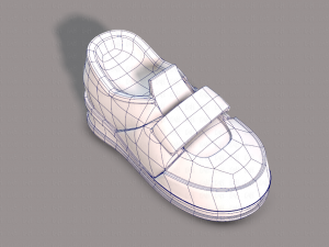 shoes cartoonv40 3D Model