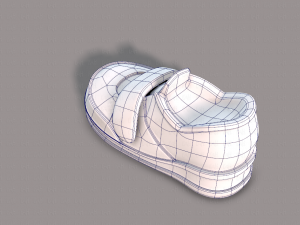 shoes cartoonv40 3D Model