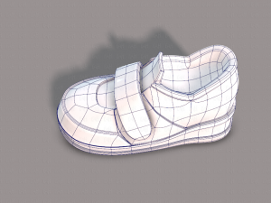 shoes cartoonv40 3D Model