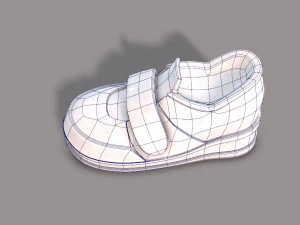 shoes cartoonv40 3D Model