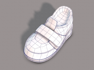shoes cartoonv40 3D Model