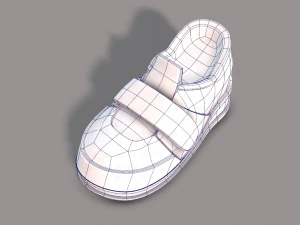 shoes cartoonv40 3D Model