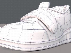 shoes cartoonv40 3D Model